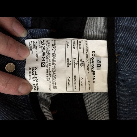 Dolce and Gabbana Capri jeans authentic nwot - Picture 6 of 8